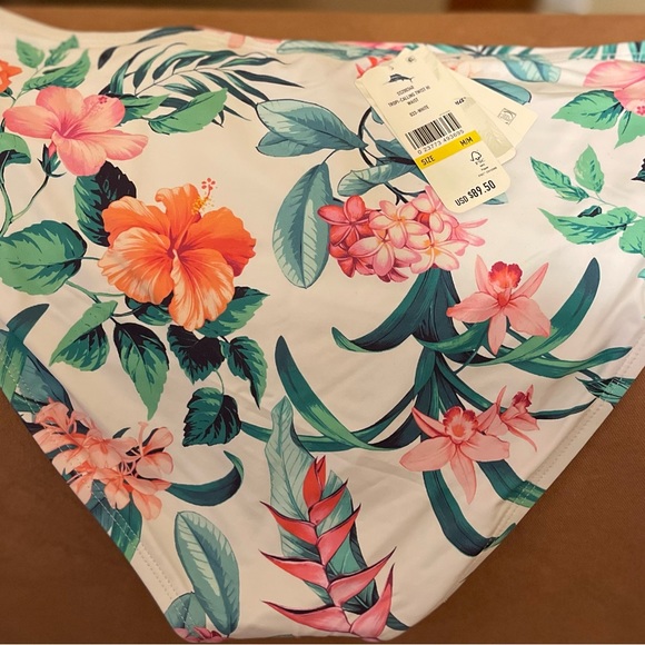 Tommy Bahama Tropi-Calling tankini and twist in high waist bikini bottoms - Picture 6 of 7